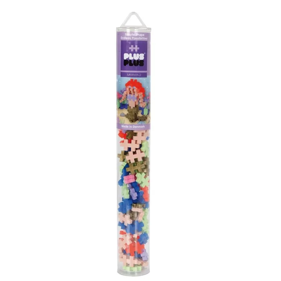 Plus-Plus: Mermaid 100 Pieces Tube