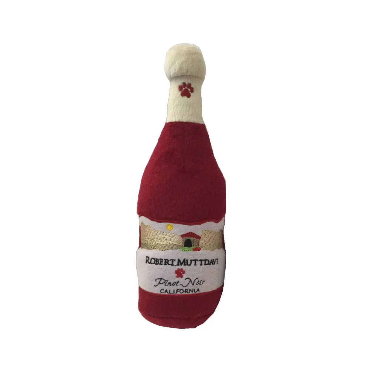 Robert MUTTdavi Wine Dog Toy