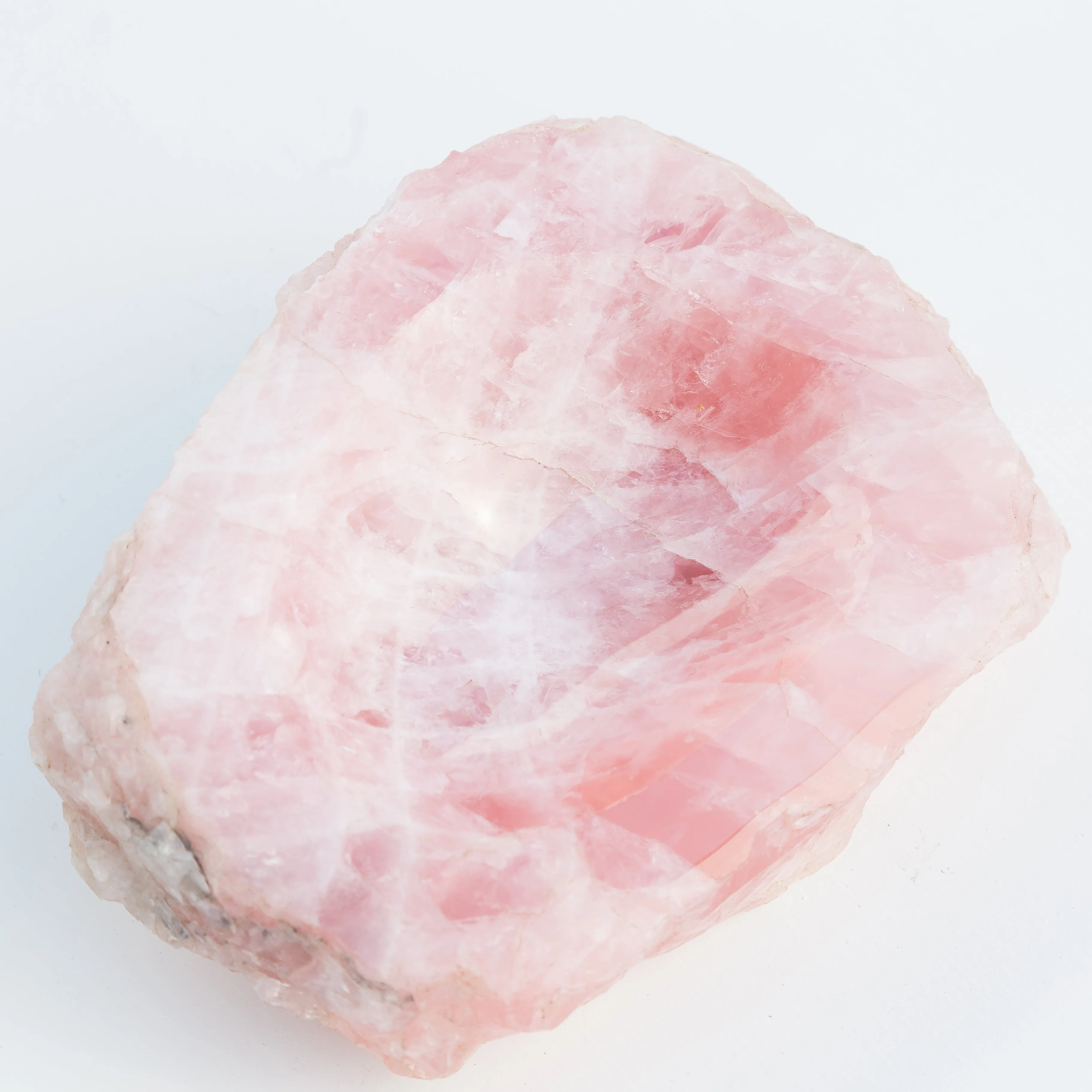 Rose Quartz - Bowl, Polished/Rough