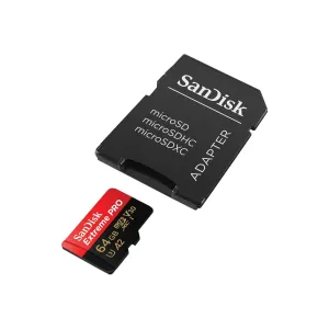 Sandisk Extreme Pro Micro SDXC Memory Card with Adapter