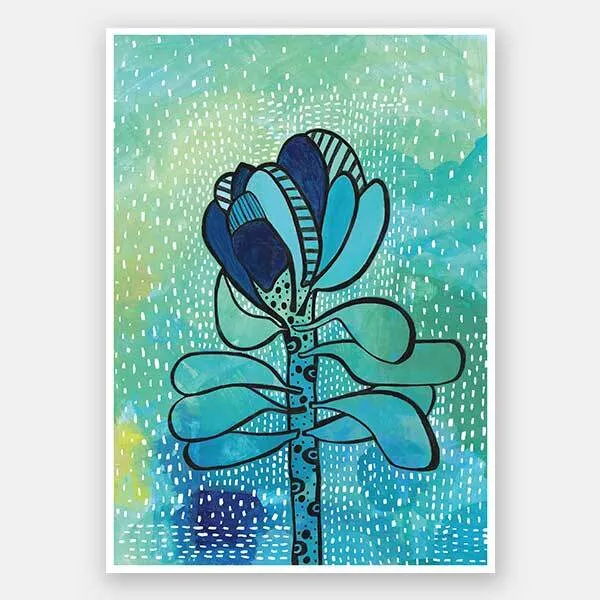 Sea of Succulents III Unframed Art Print