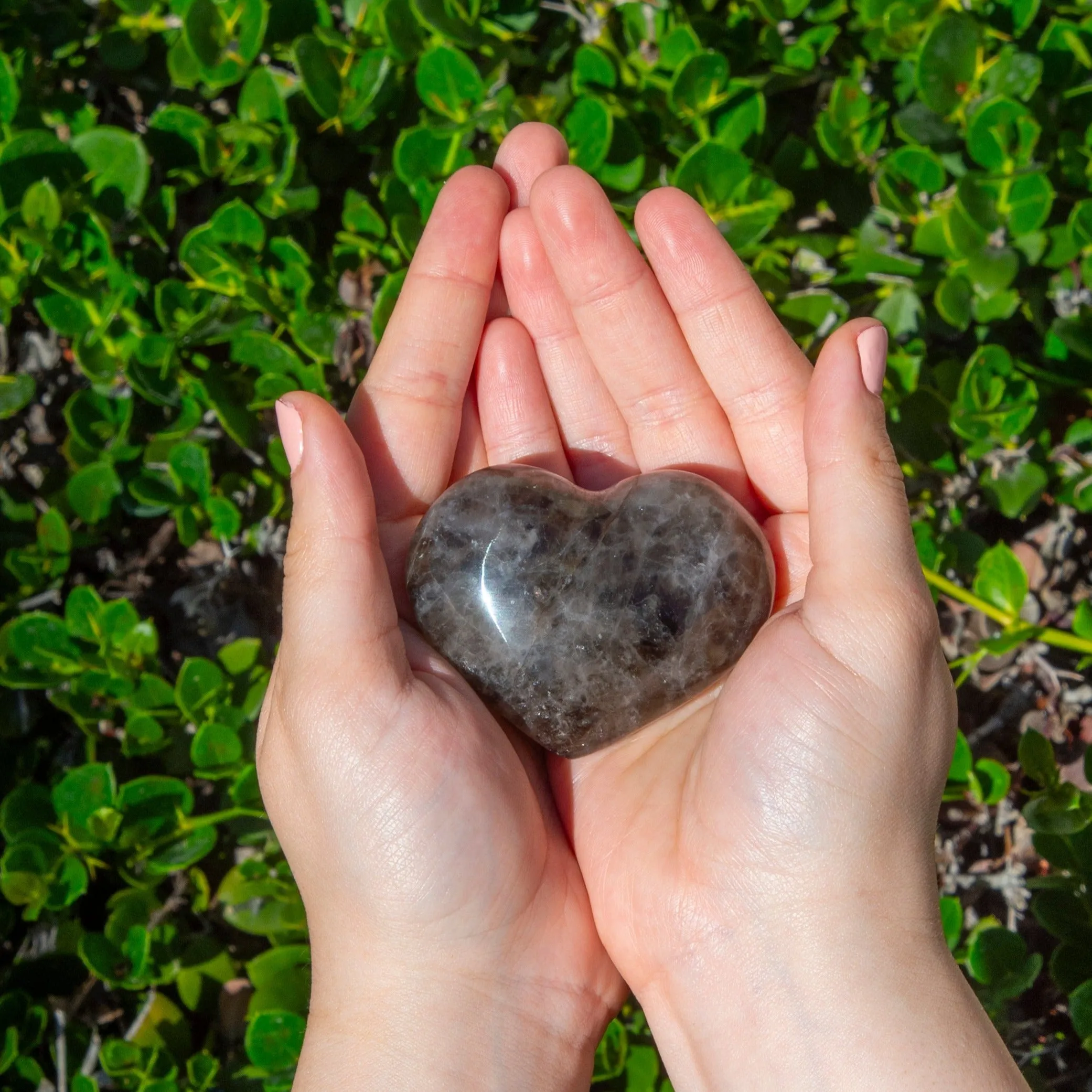 Smoky Quartz Heart