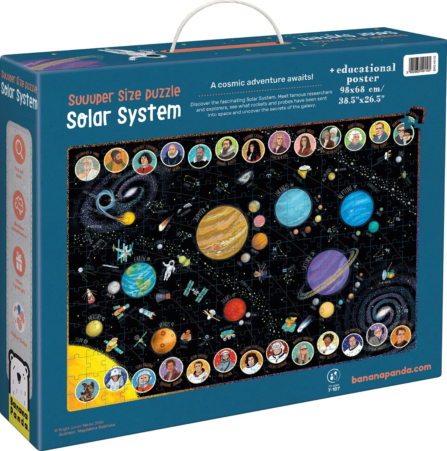 Suuuper Size Puzzle Solar System