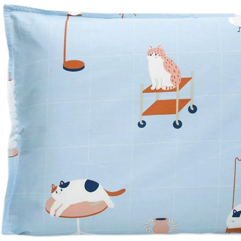 Sweet Dream Kitties Pillow Case Set