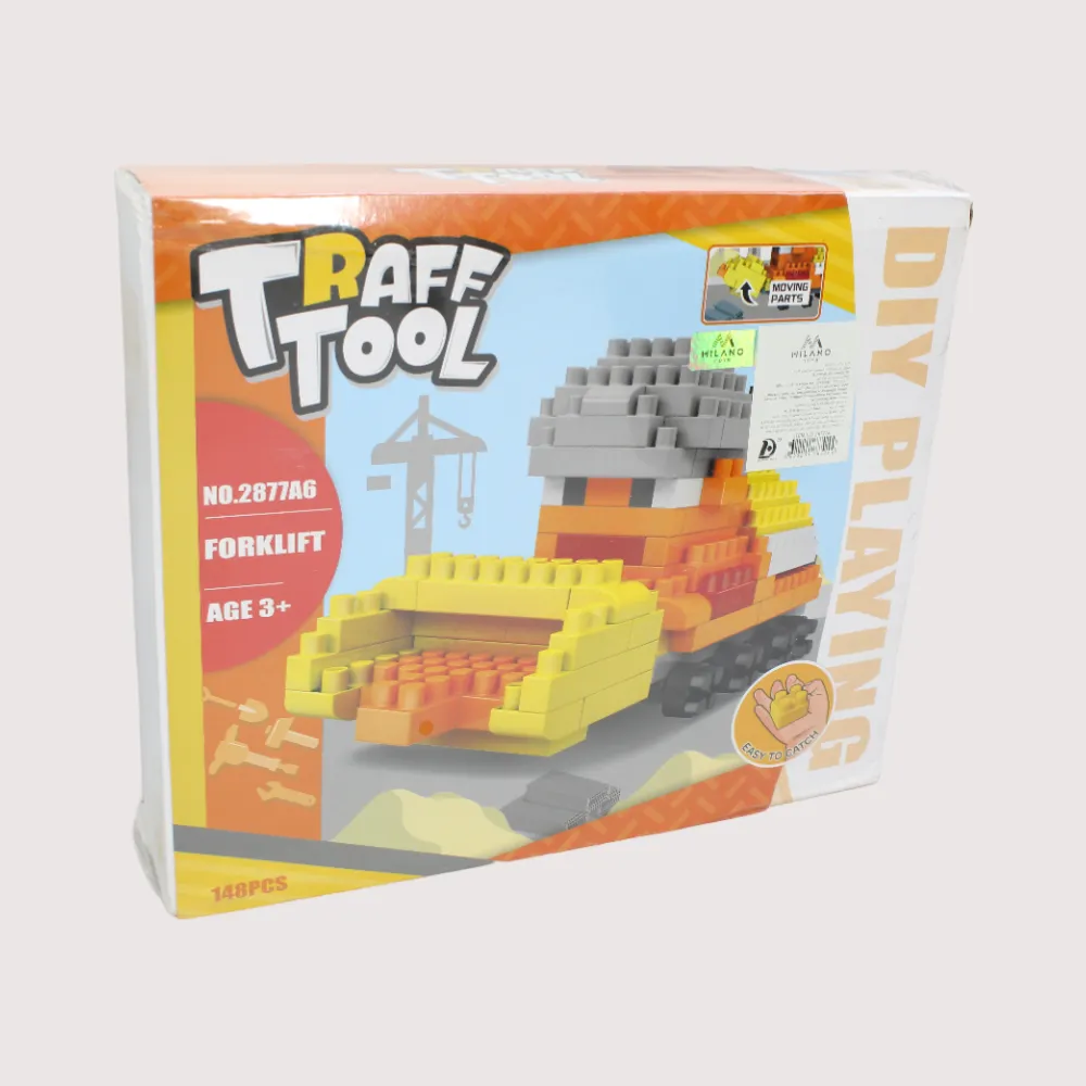 Traff Tool Forklift Building Blocks – 148 pcs