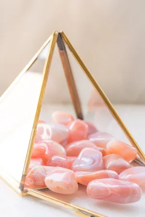 Tumbled Pink Botswana Agate