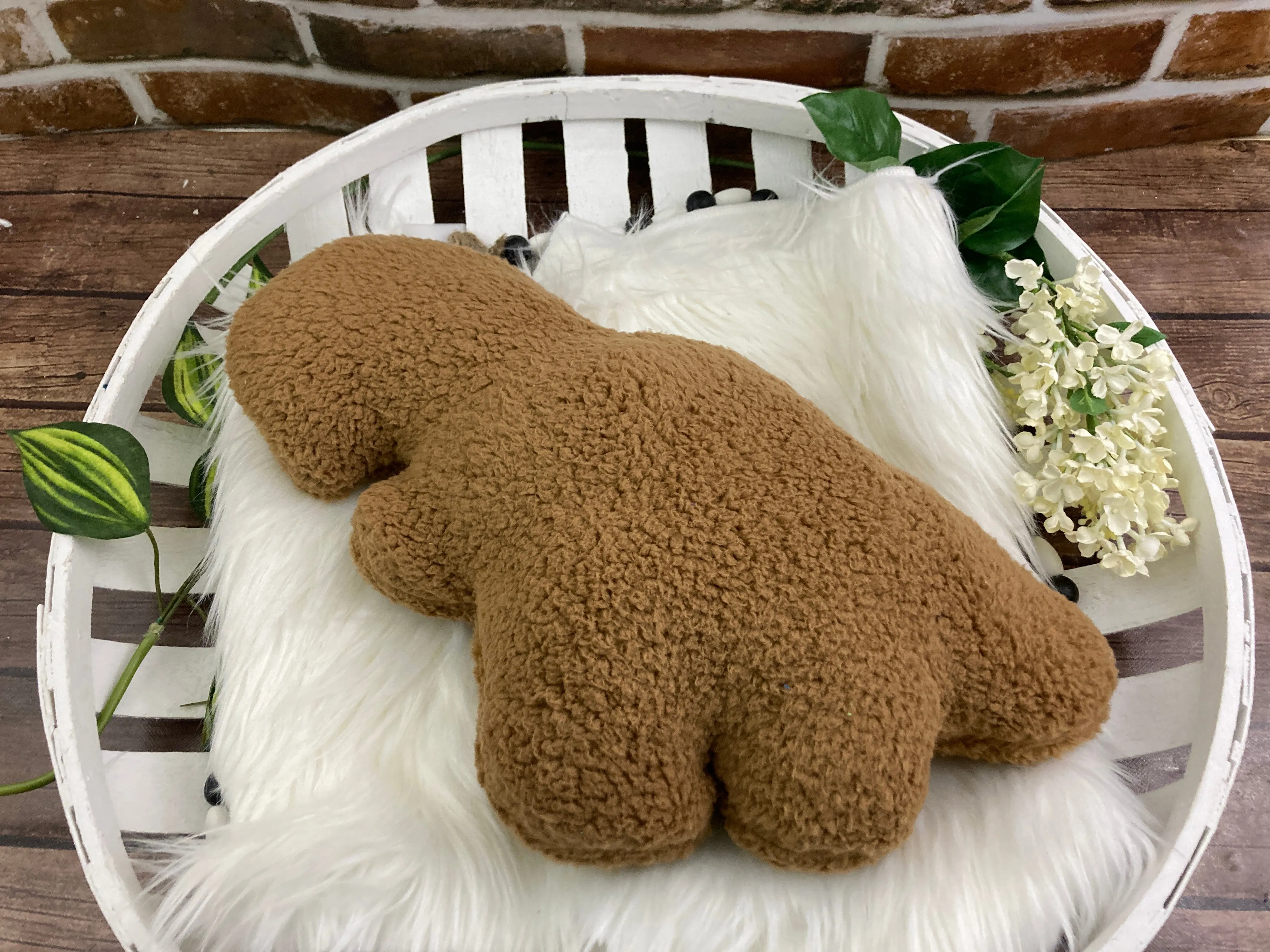 Weighted Dino Nuggets Plushie - Comfort Emotional Support Plush-