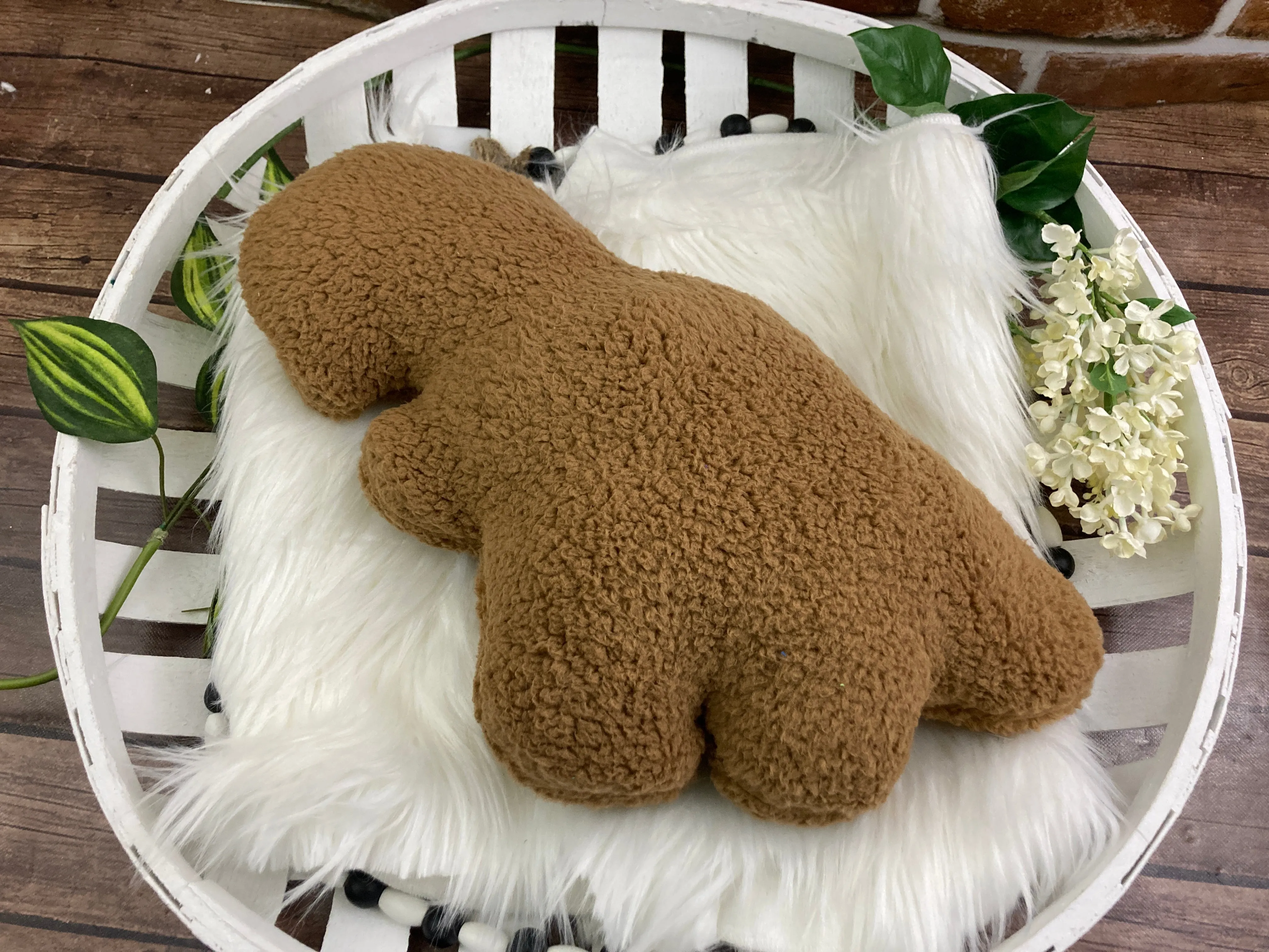 Weighted Dino Nuggets Plushie - Comfort Emotional Support Plush-