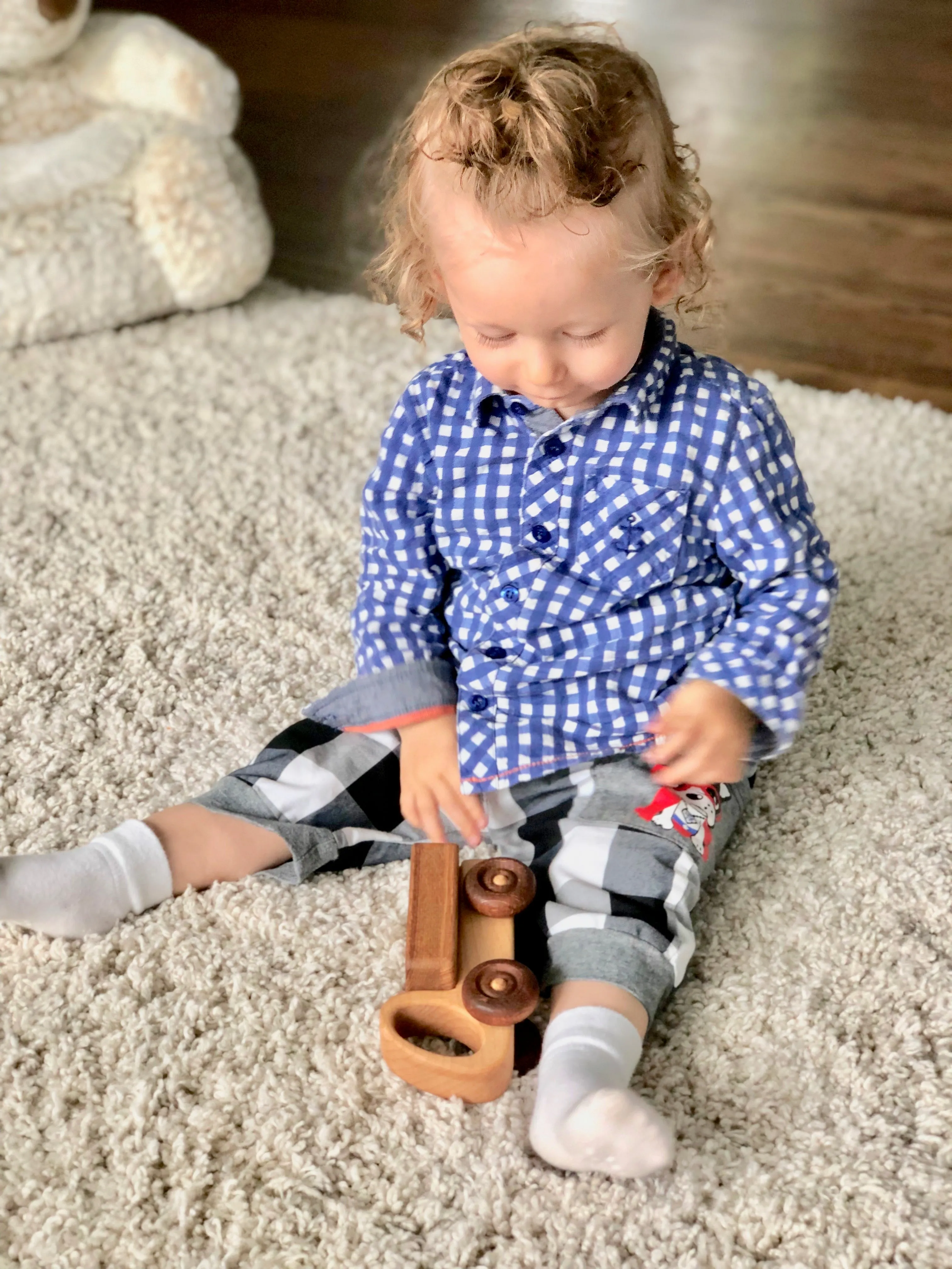 Wooden Toy Truck