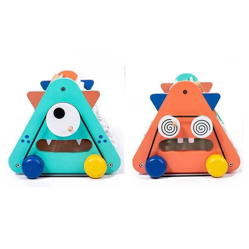 Wooden Triangular Activity Center