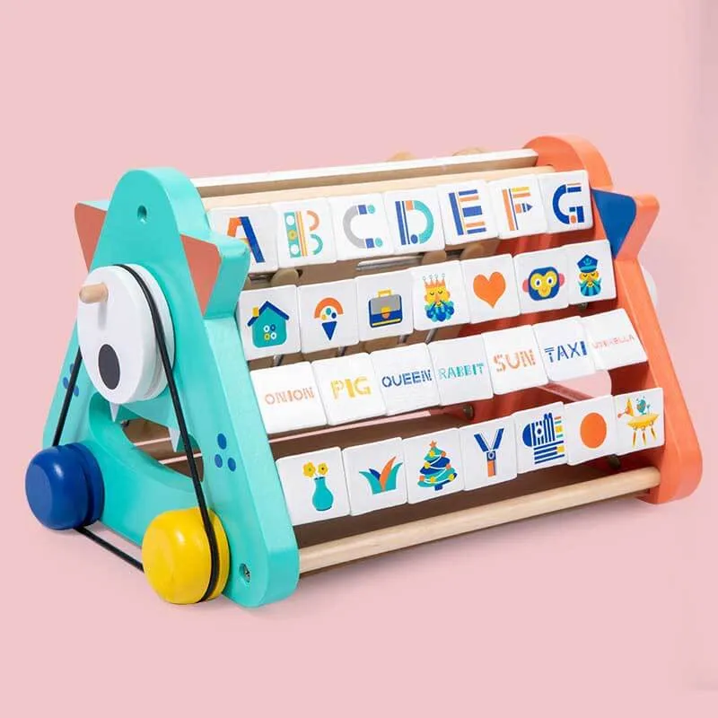 Wooden Triangular Activity Center