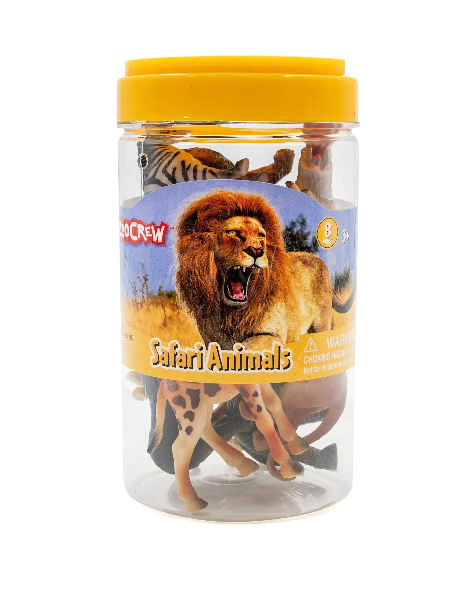 Zoo Crew Safari Animals 8pcs